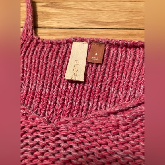 💗 EUC Pilcro Jenna pink knit tank - Picture 8 of 14